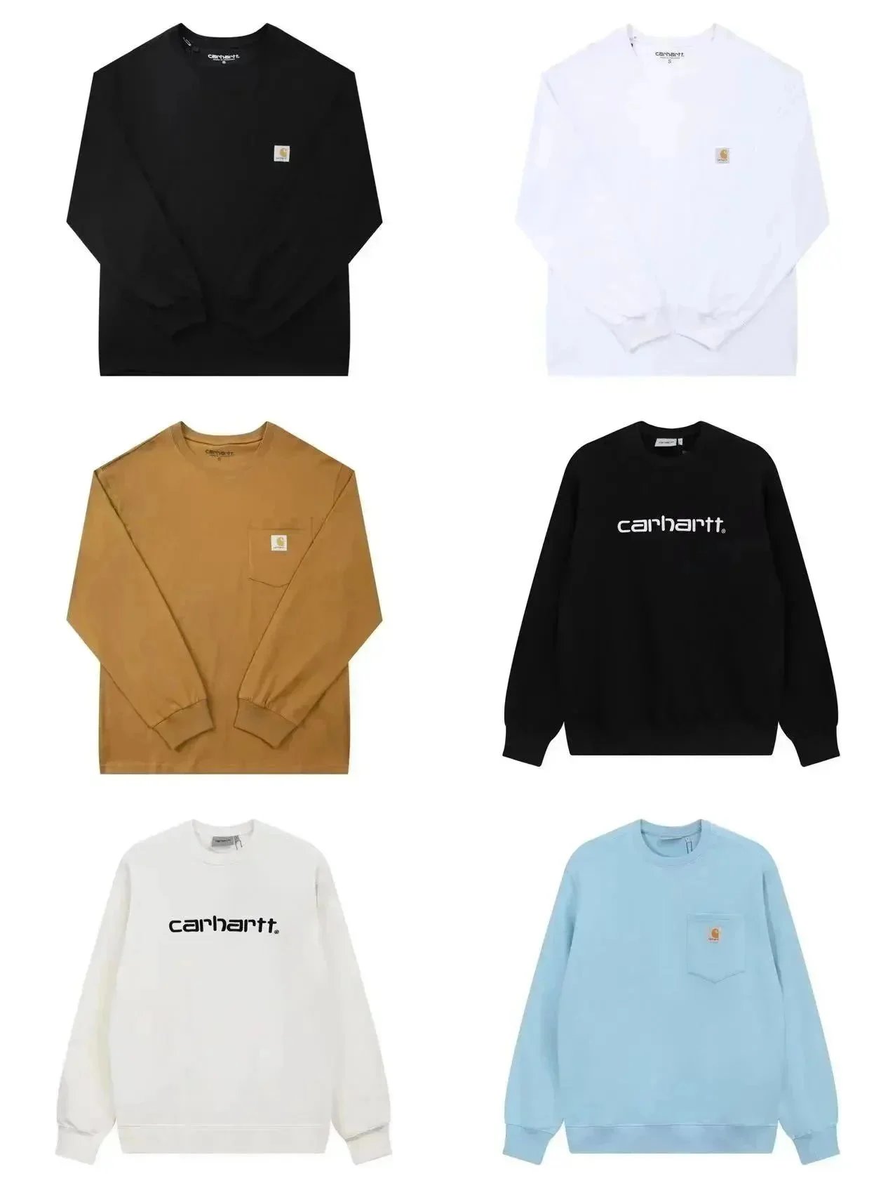 Carhartt WIP logo-embroidered Cotton Sweatshirt