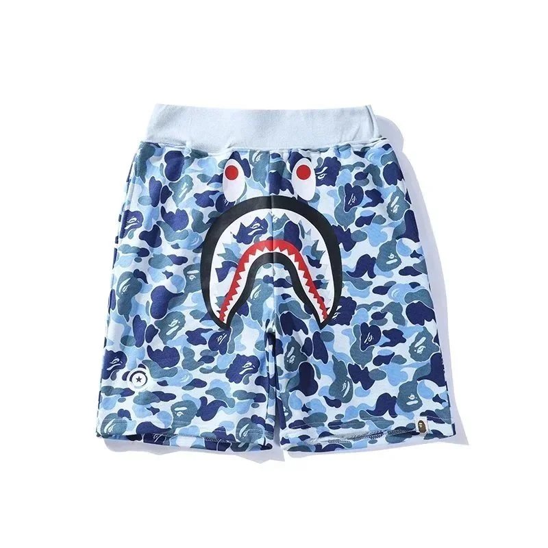 Bape Shark Camo Shorts