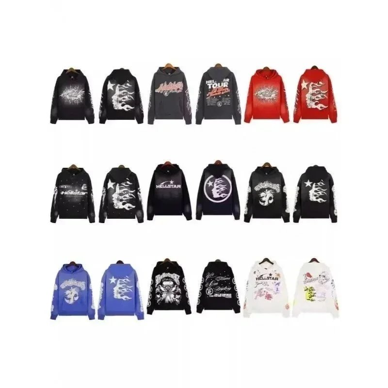 Hellstar Tour Hoodies Mens