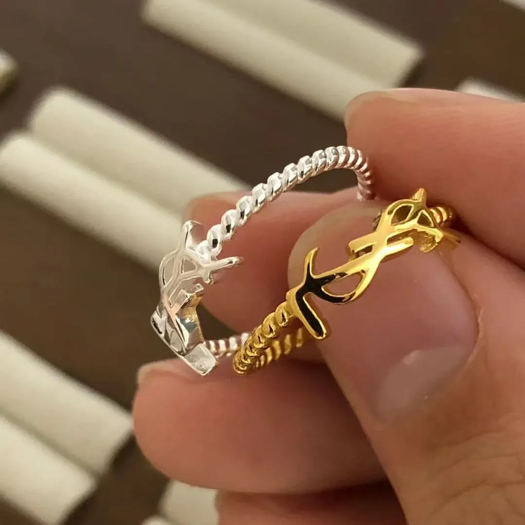 Saint Laurent- Opyum Twist Ring - Women