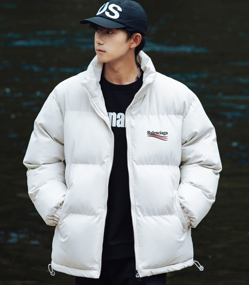 ACHS AWAKE Down Jackets Unisex Black Hooded