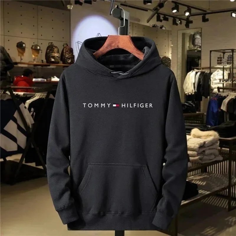 Tommy Hilfiger Men\'s Navy Hoodie