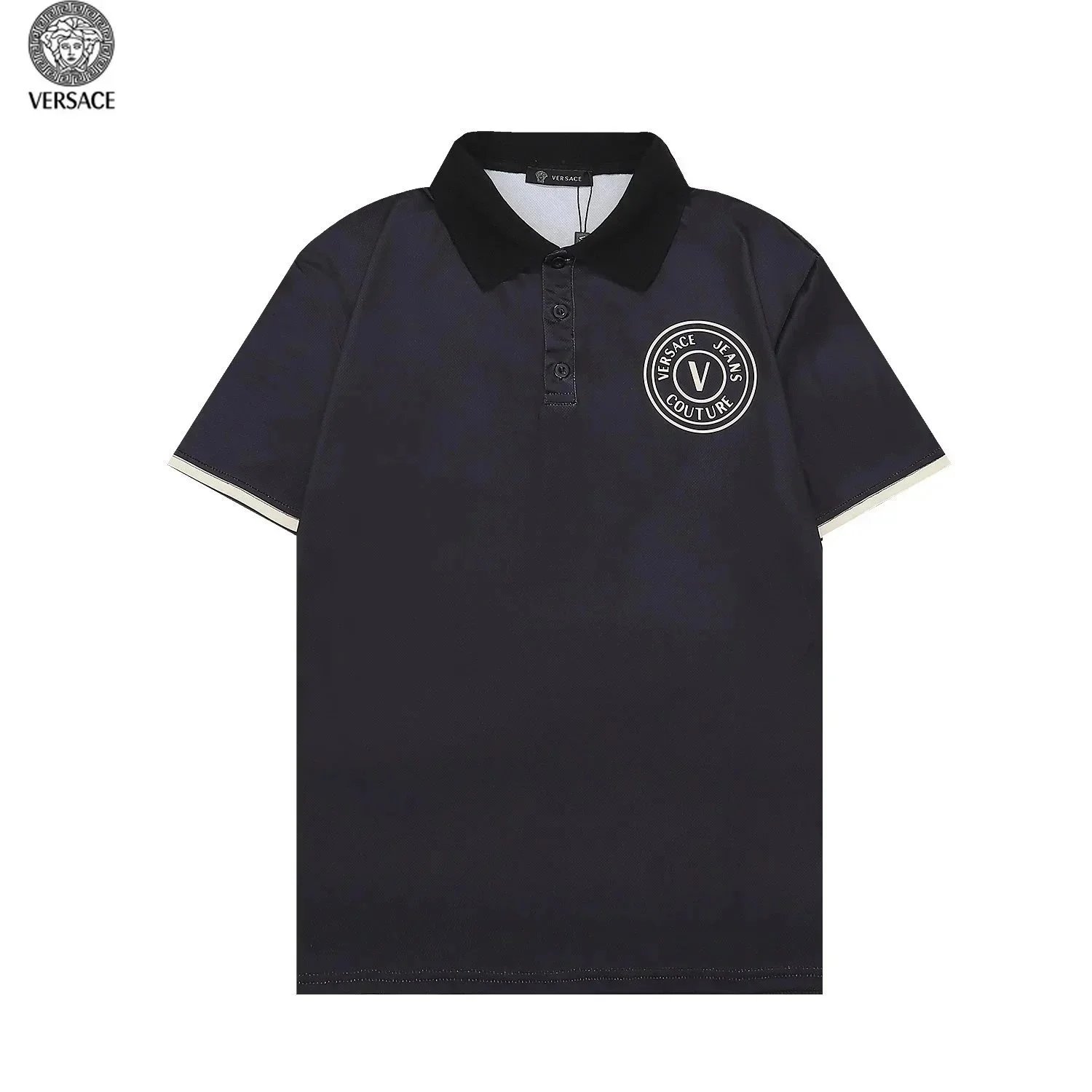 VERSACE JEANS COUTURE Cross Logo Polo-Shirt