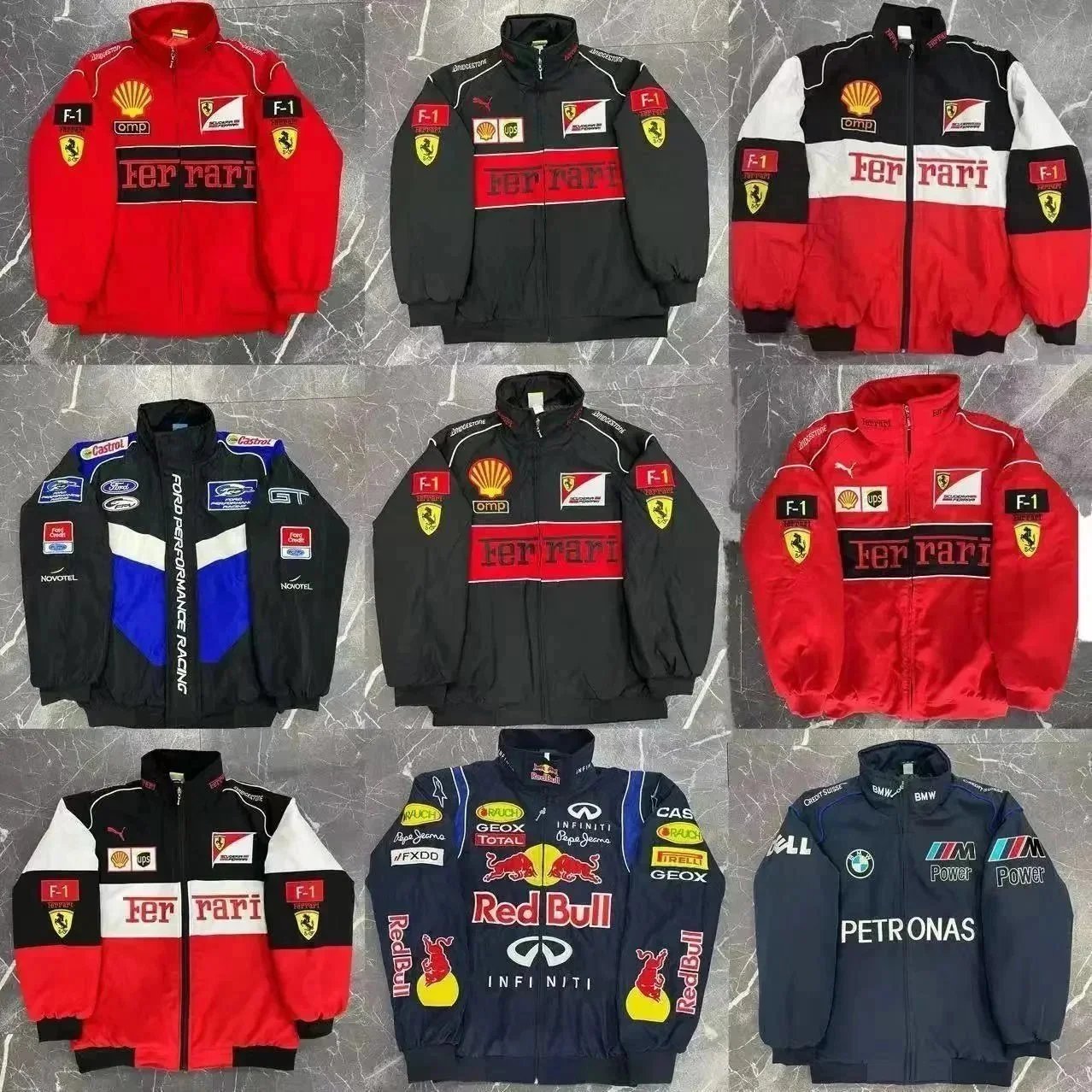 Formula 1 Ferrari Racing Jacket