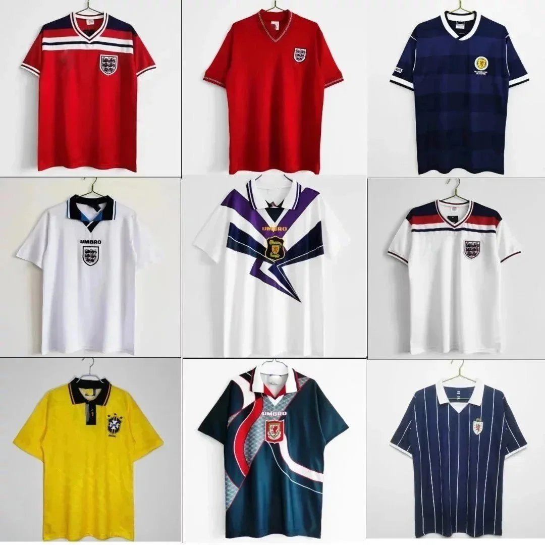 Score Draw Scotland 1996 Away Retro Football Shirt Men's
