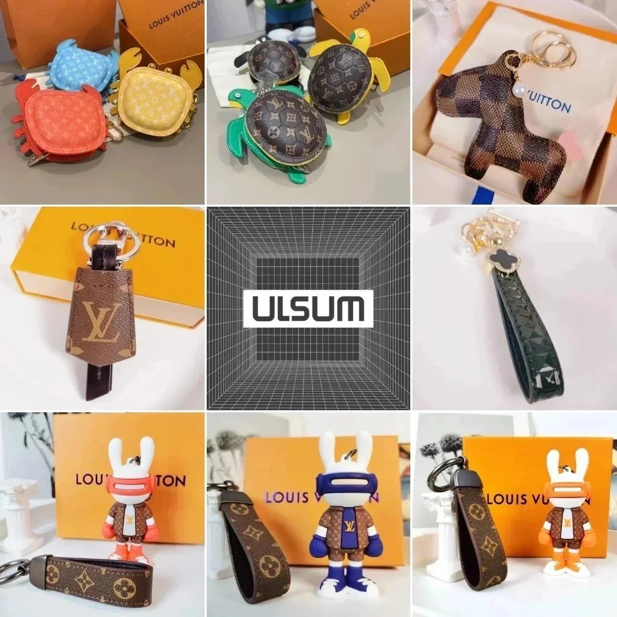 Louis Vuitton Horse Keychain