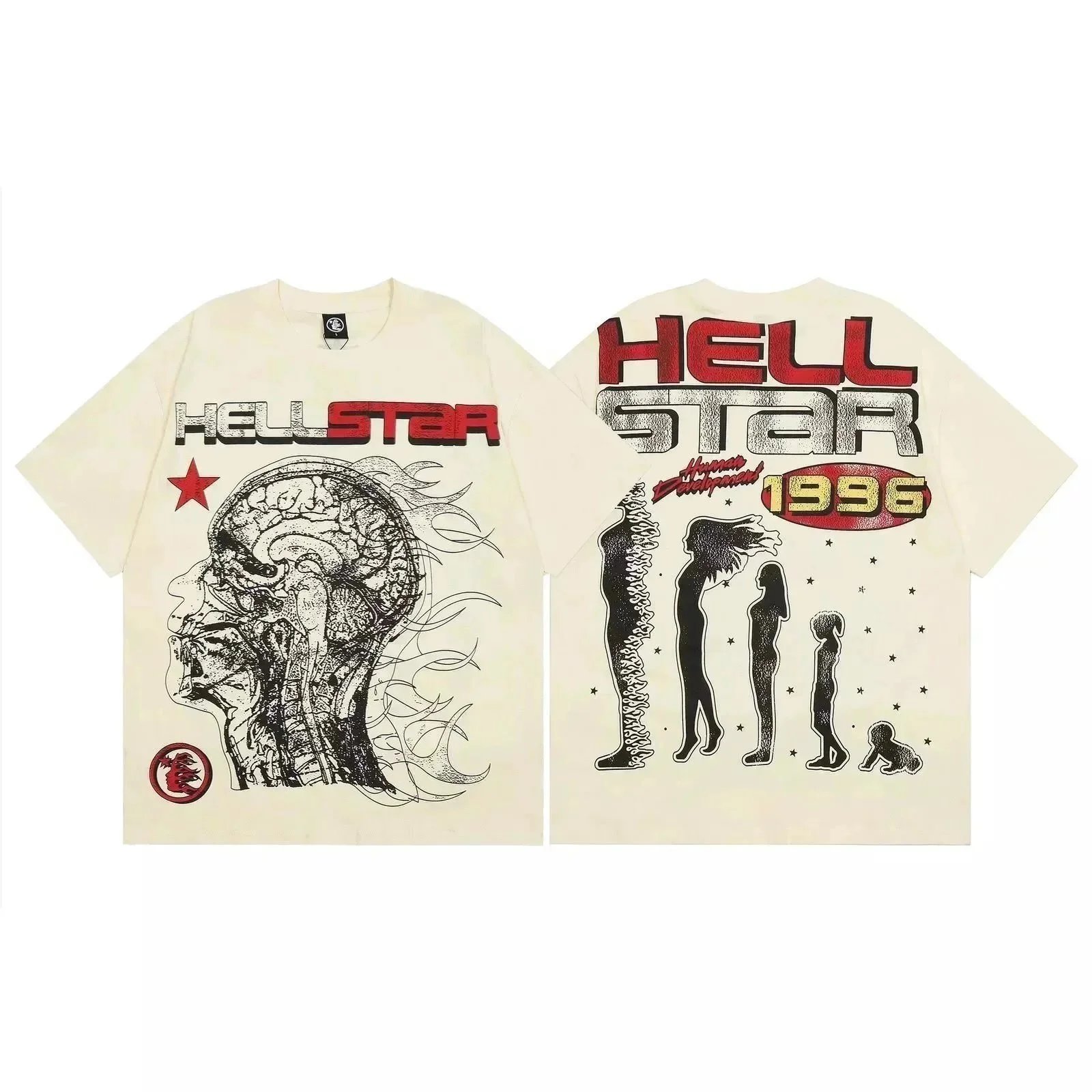 HELLSTAR x Hype x Streetwear HELLSTAR Human Development Tee