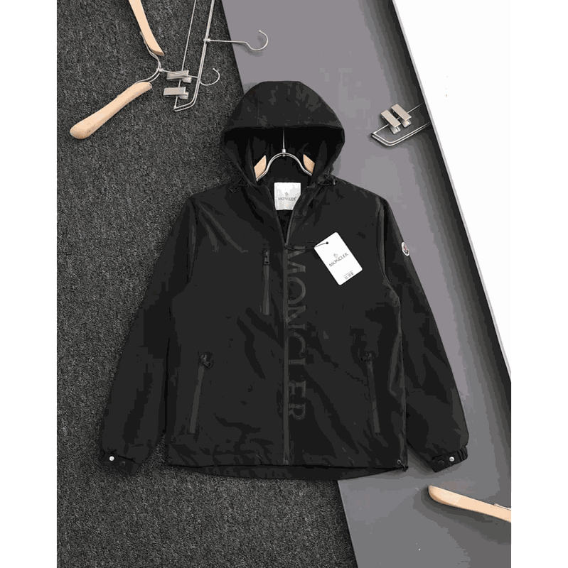 Black Ichiro Logo-Print Padded Nylon-Ripstop Hooded Jacket