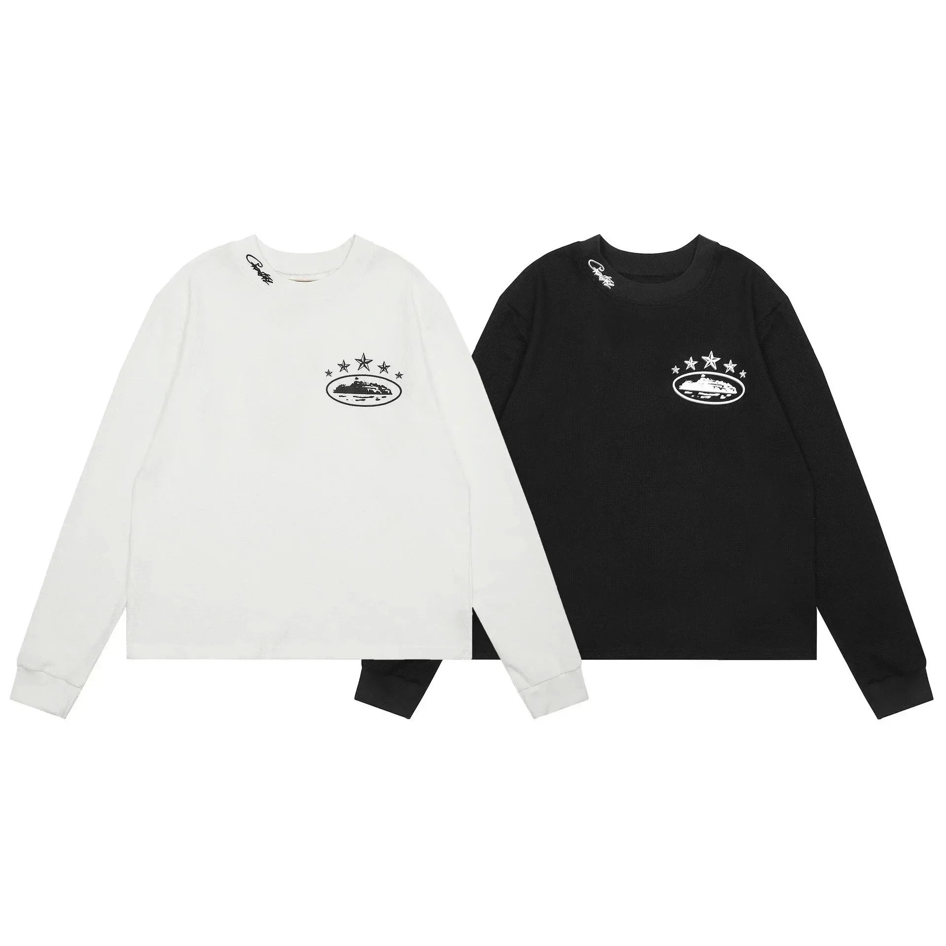 Corteiz 5 Starz Alcatraz Waffle Long Sleeve T-Shirt