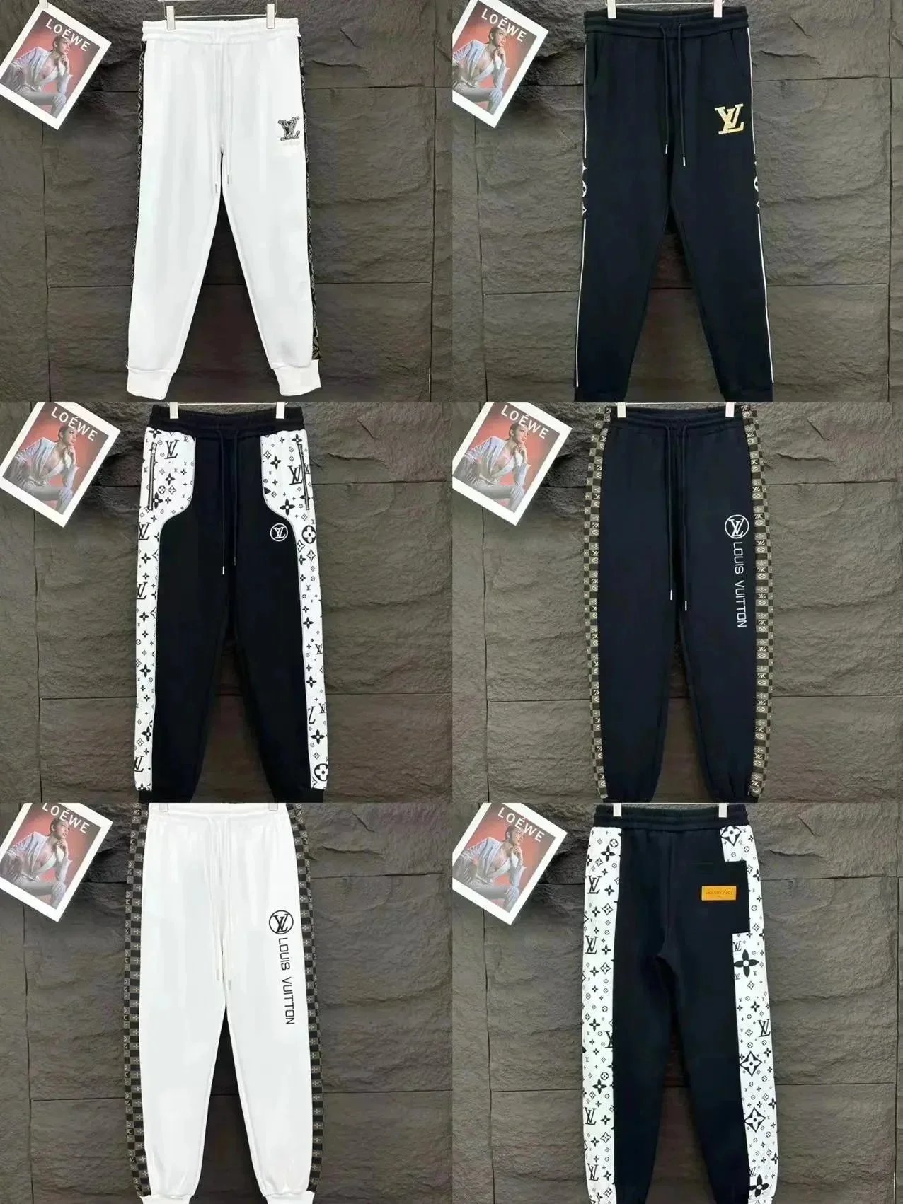 Louis Vuitton Monogram Track Pants for Men and Women