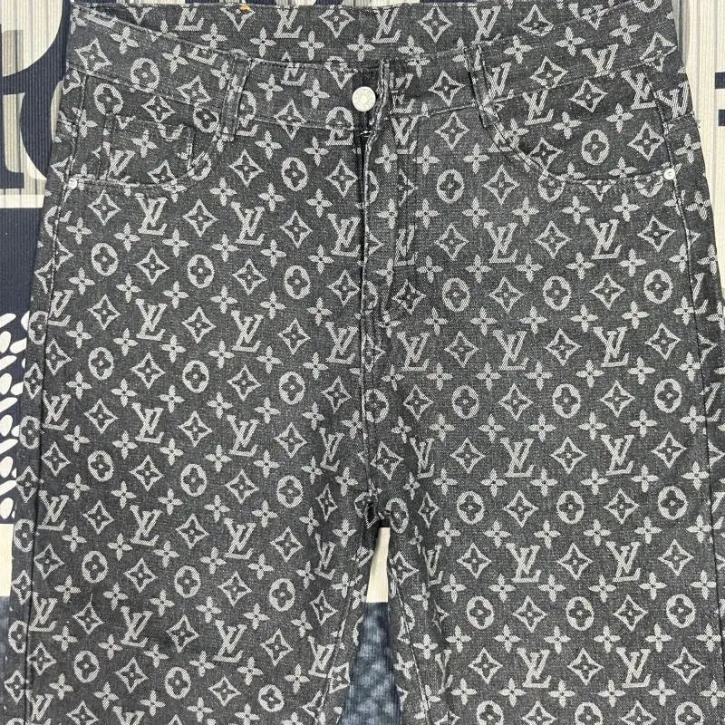 Louis Vuitton Monogram Denim Pants for Men