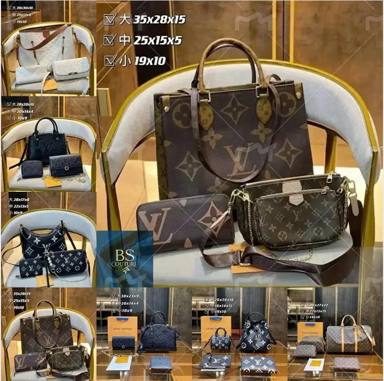Louis Vuitton Monogram Handbags Collection - Classic Tote & Crossbody Styles