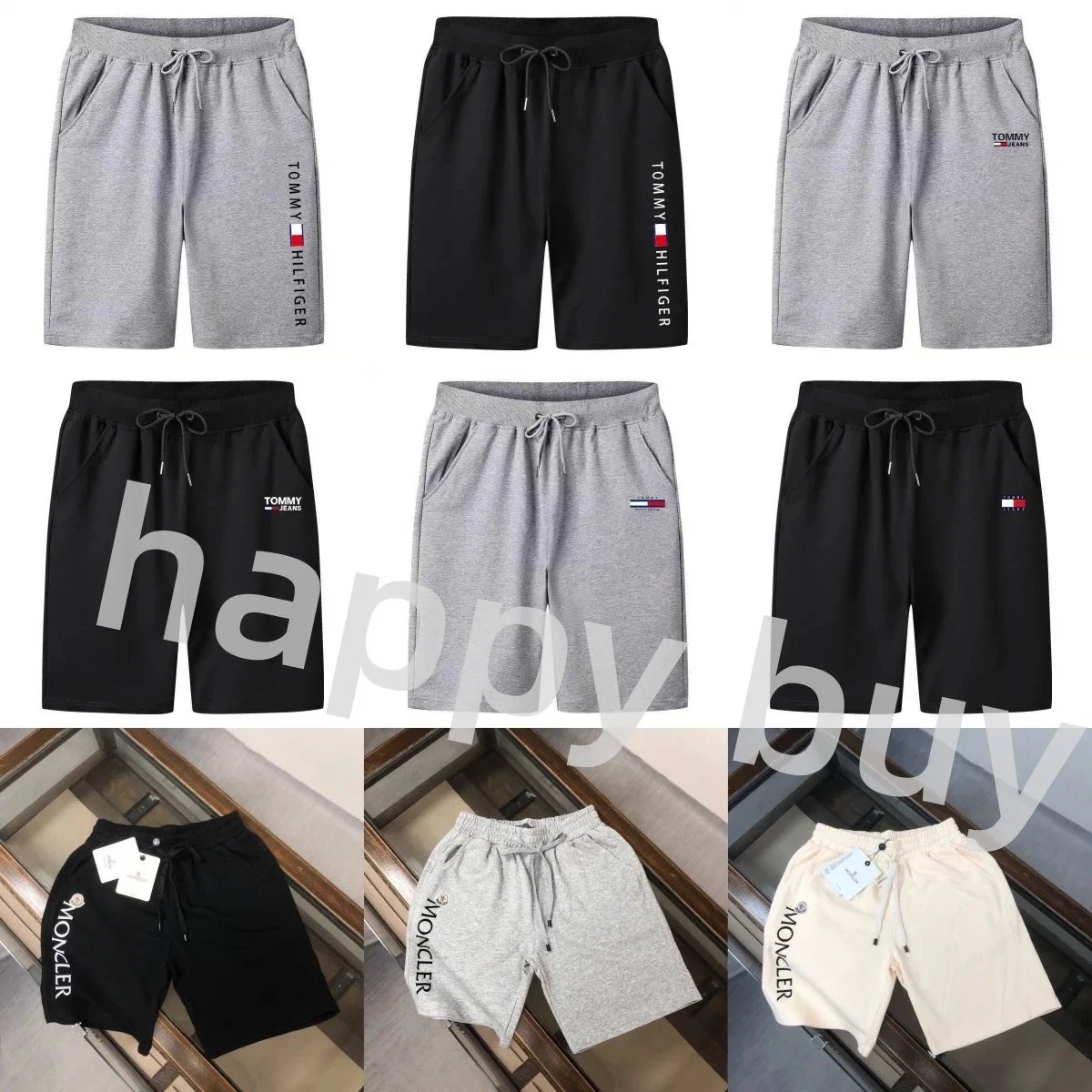 Tommy Hilfiger Men's Casual Shorts with Logo Design