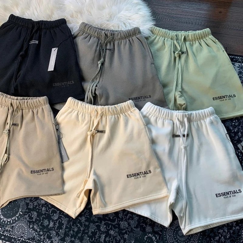 Essentials Logo Drawstring Shorts for Men and Women