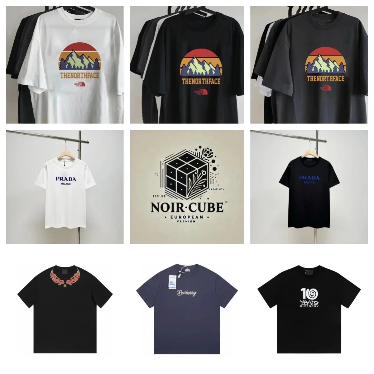 NOIR CUBE Premium Designer T-Shirts for Men and Women