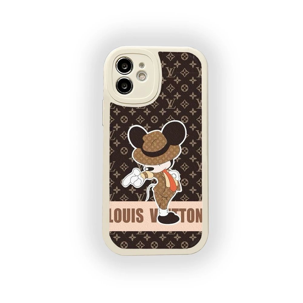 Louis Vuitton x Mickey Mouse iPhone Case with Monogram Pattern