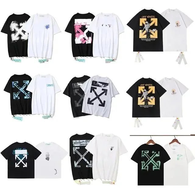 OFF-WHITE Arrow Print T-Shirts for Men and Women