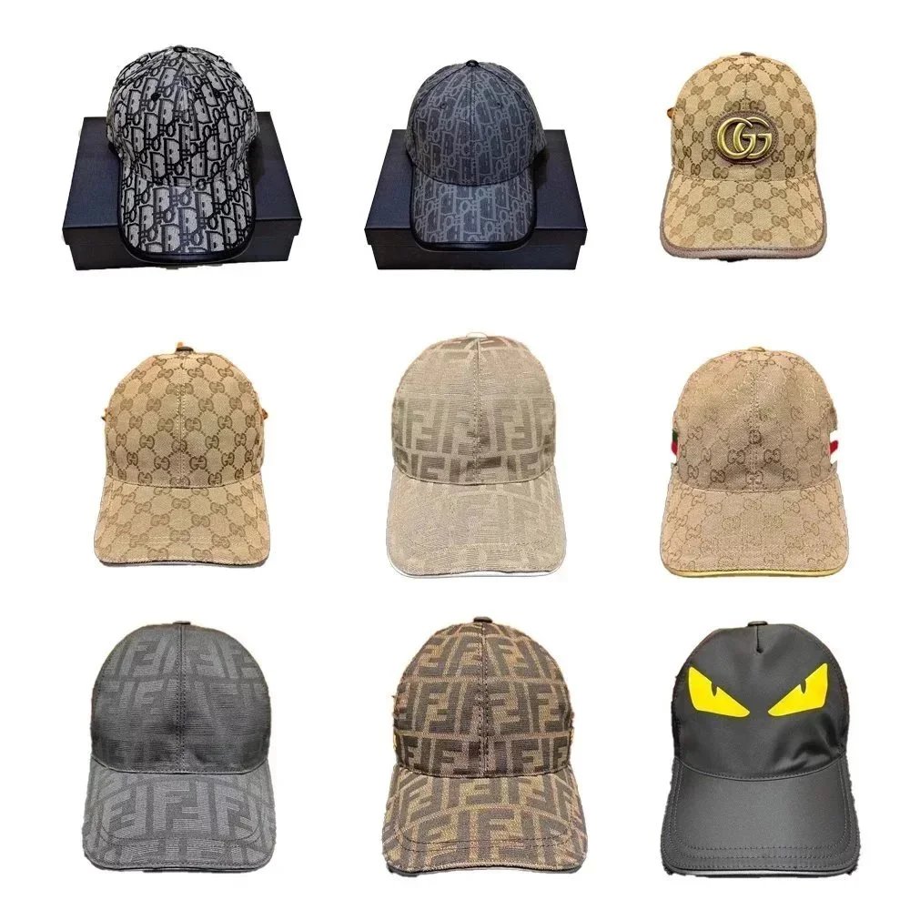 Gucci Logo Pattern Baseball Caps for Men and Women