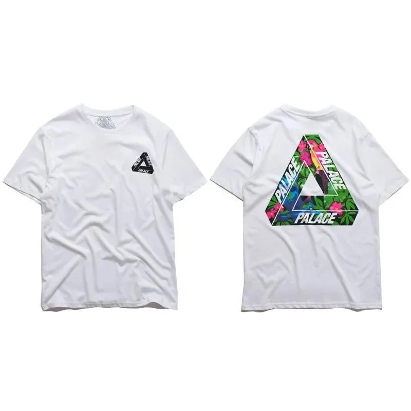 Palace Tropical Triangle Print White T-Shirt
