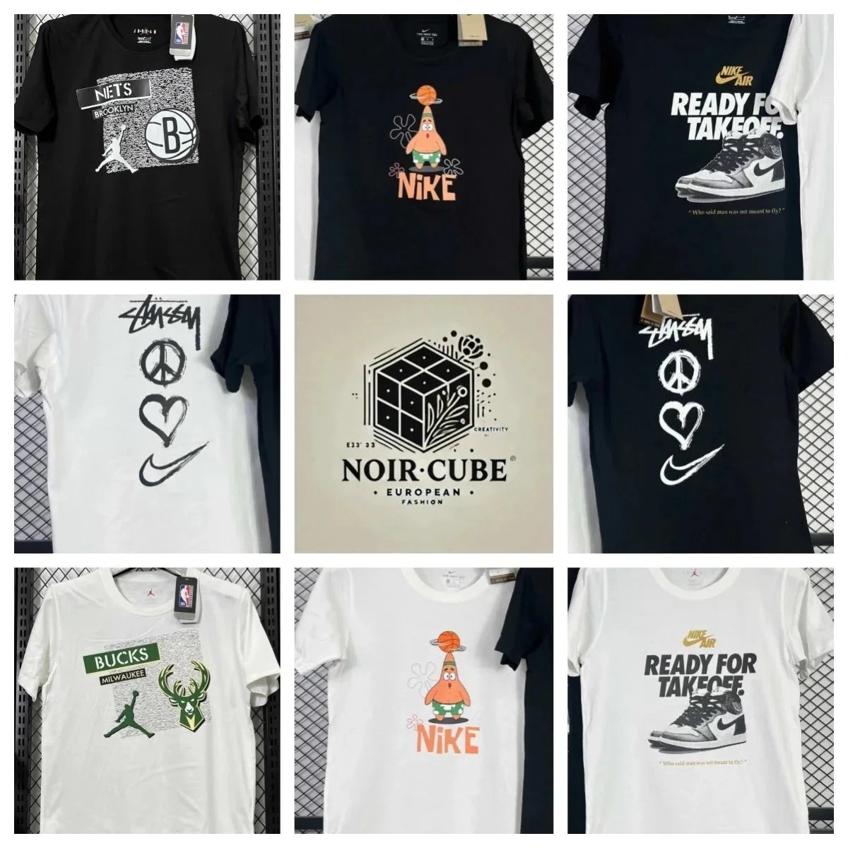 Nike T-Shirts for Men and Women - Basketball, SpongeBob, and Streetwear Designs