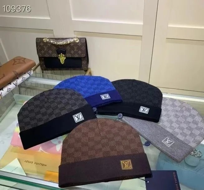 Louis Vuitton Monogram Beanie Hat for Men and Women