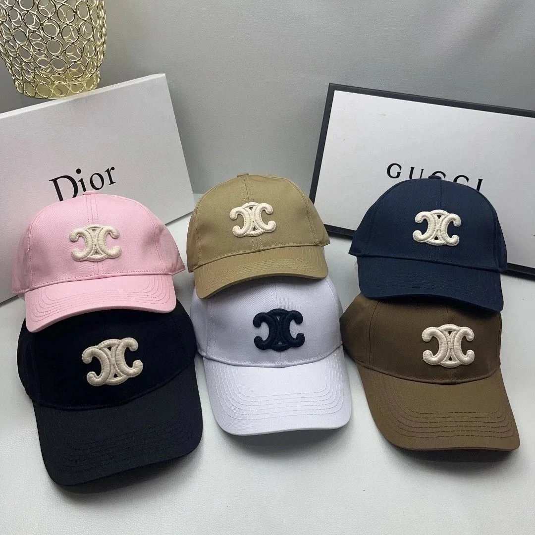 Chanel Logo Embroidered Baseball Cap for Women and Men