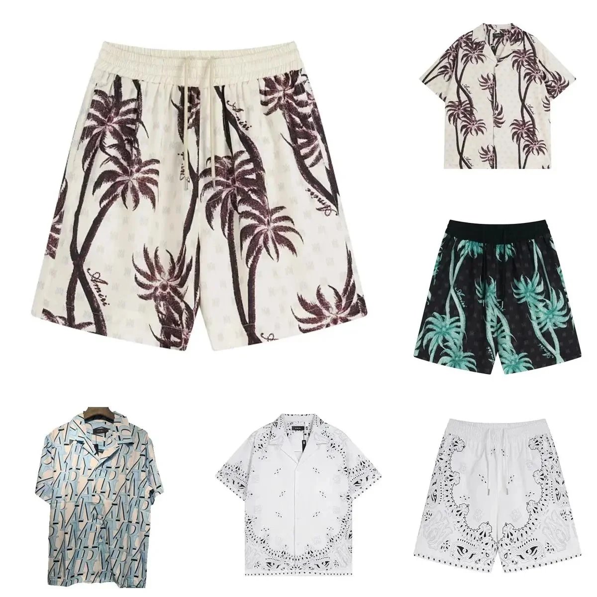 Marni Tropical Print Men's Shorts and Shirts Set
