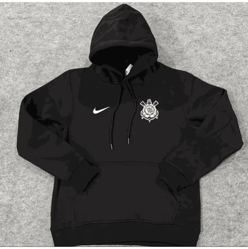 Nike Corinthians Black Hoodie Sweatshirt