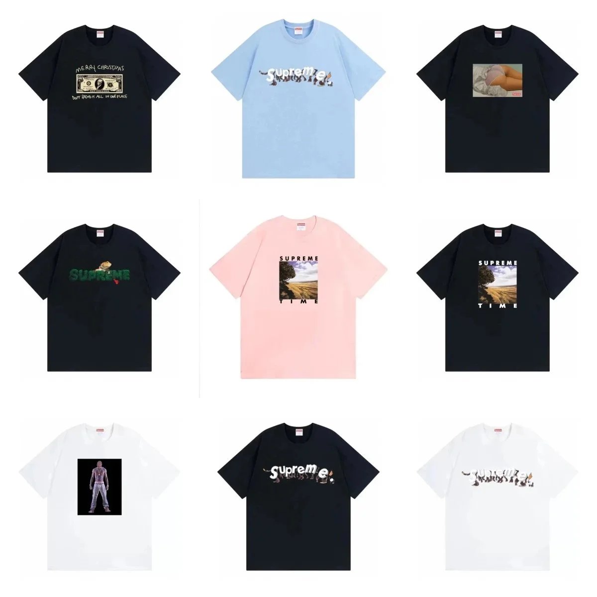 Supreme T-Shirts Collection 2023 - Limited Edition Streetwear