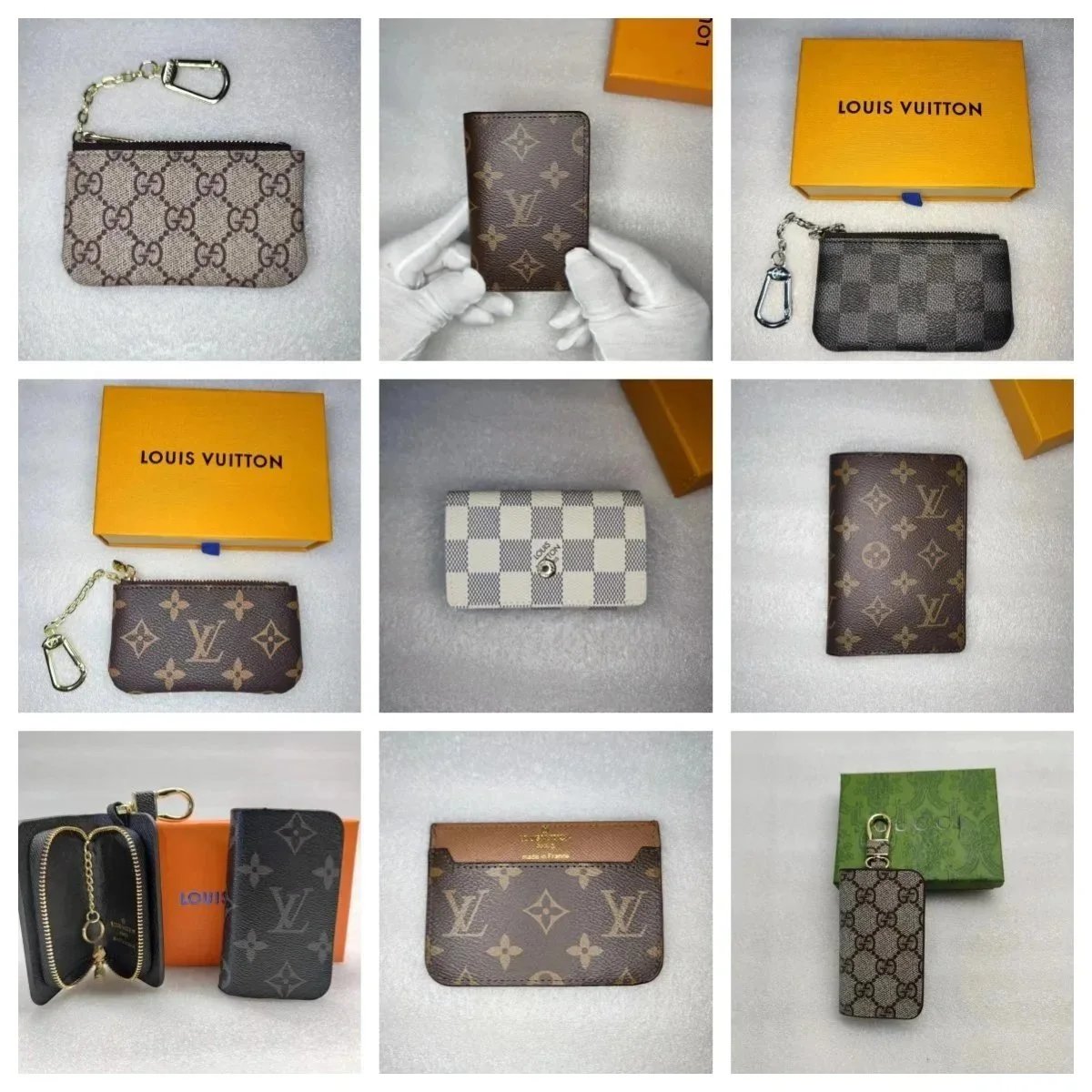 Louis Vuitton Monogram Wallets and Key Pouches