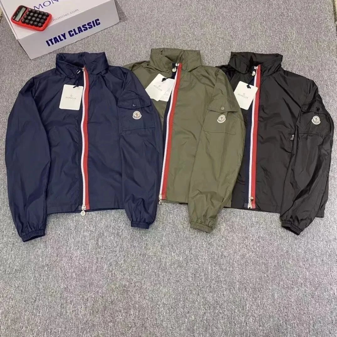 Moncler Classic Windbreaker Jacket for Men and Women