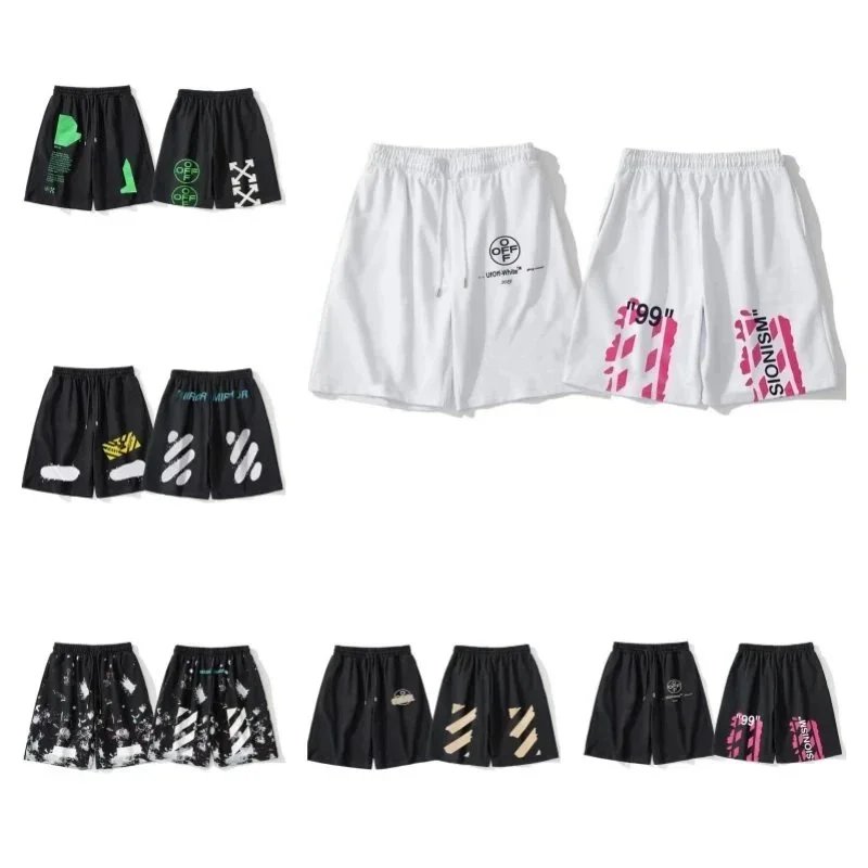 OFF-WHITE Graphic Print Men's Shorts Collection