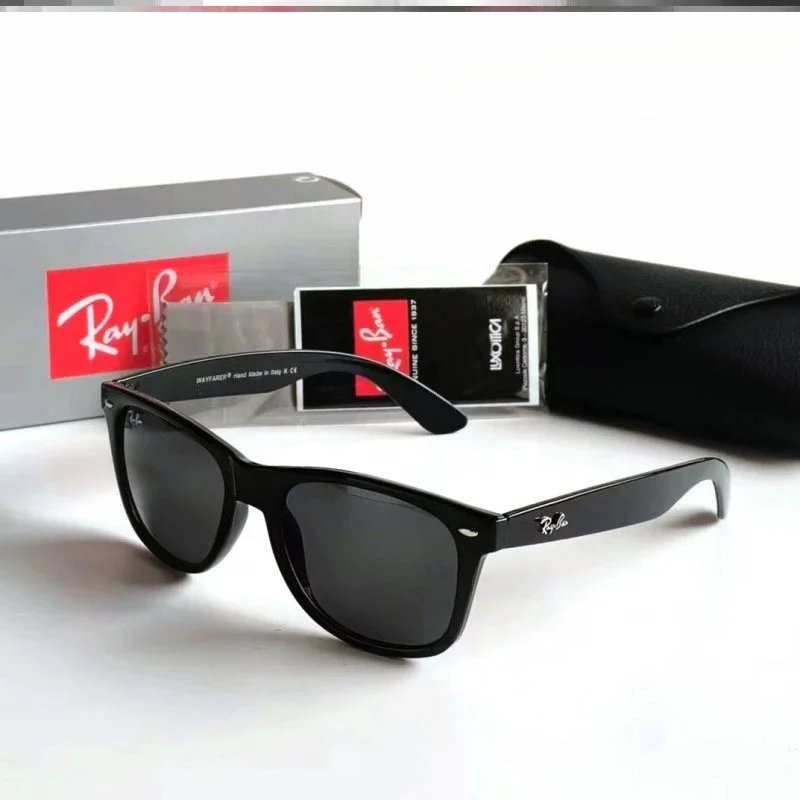 Ray-Ban Wayfarer Classic Black Sunglasses for Men and Women