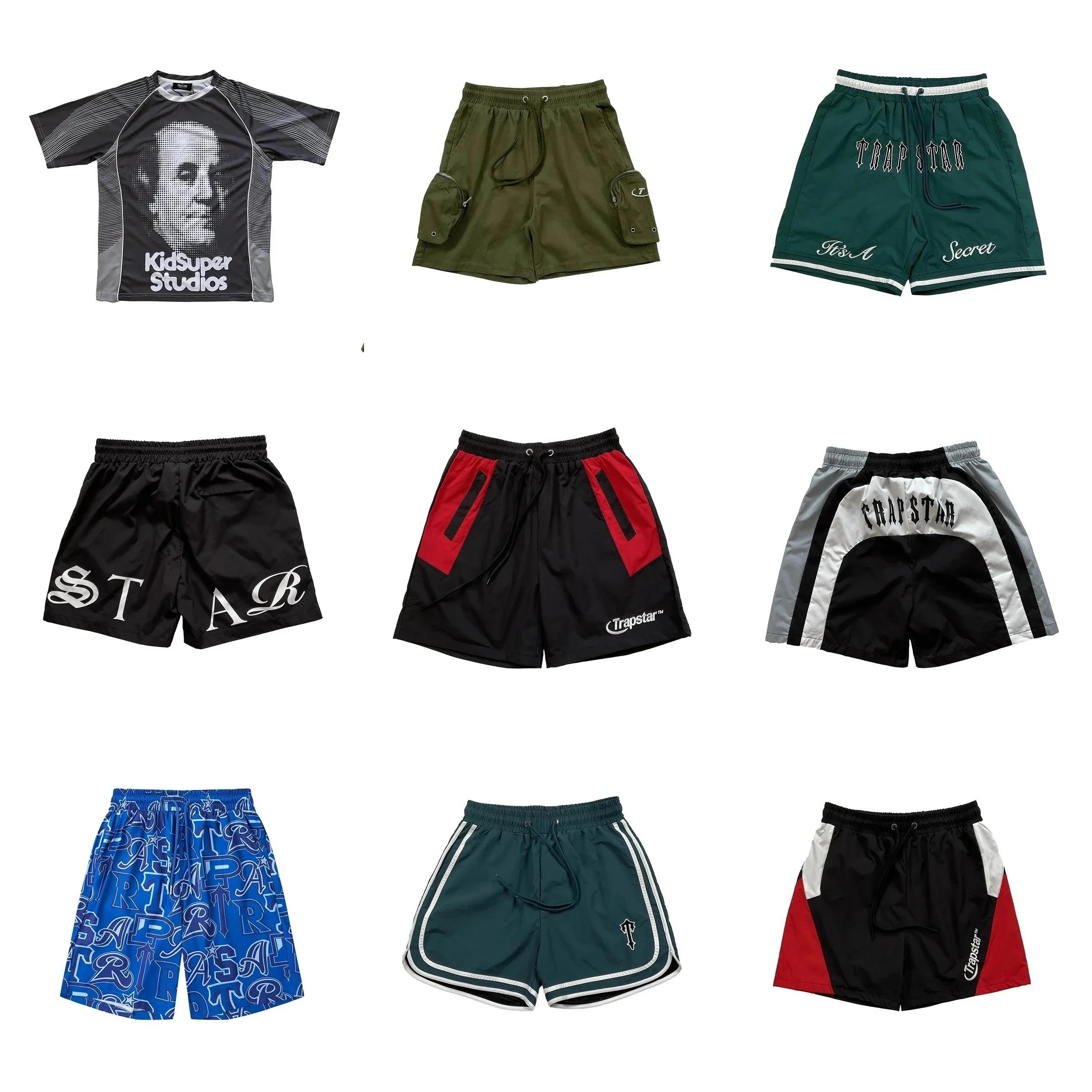 Trapstar Men's Fashion Shorts Collection
