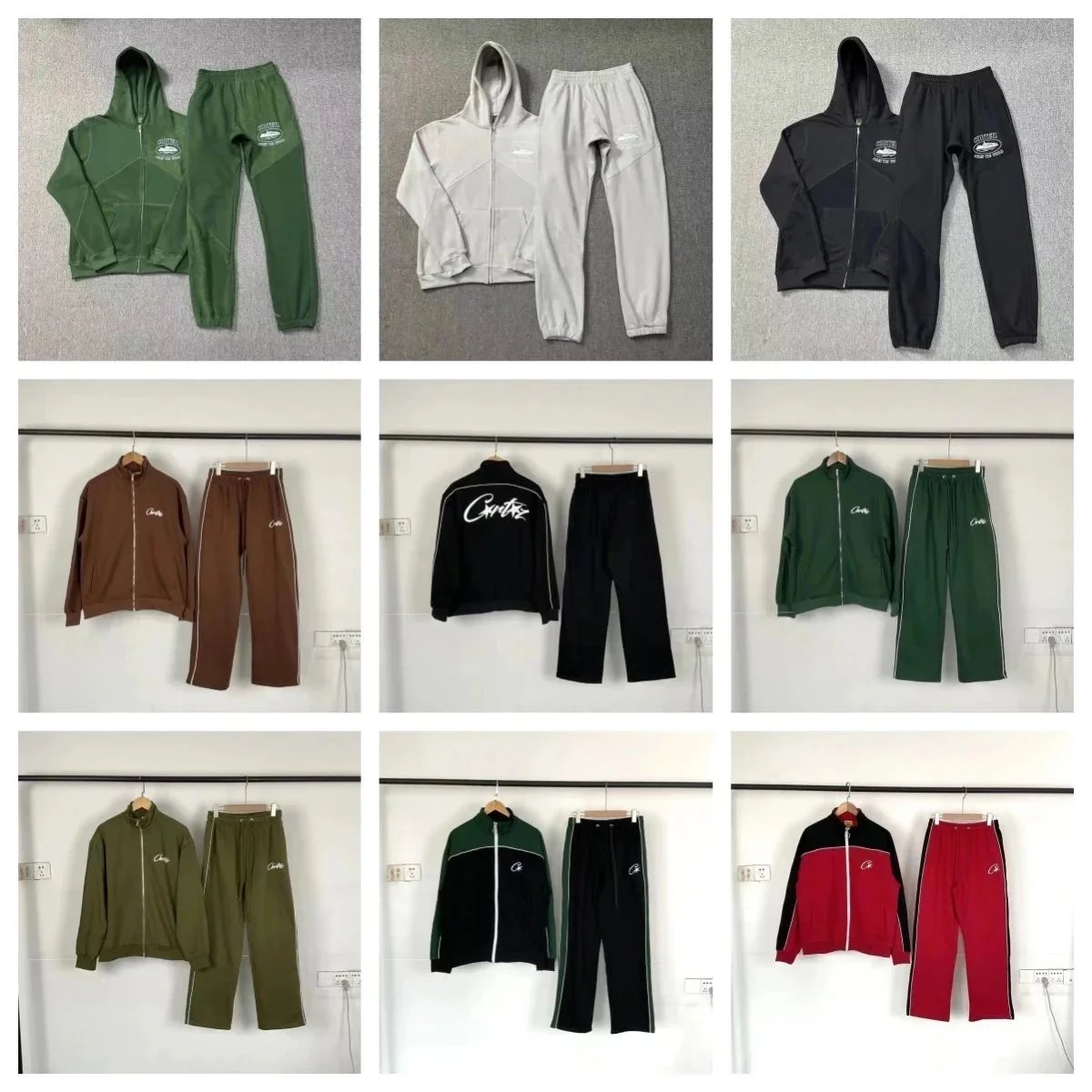 Cortez Sport Suit Tracksuit Set Men Women Hoodie Jacket Pants Casual Wear