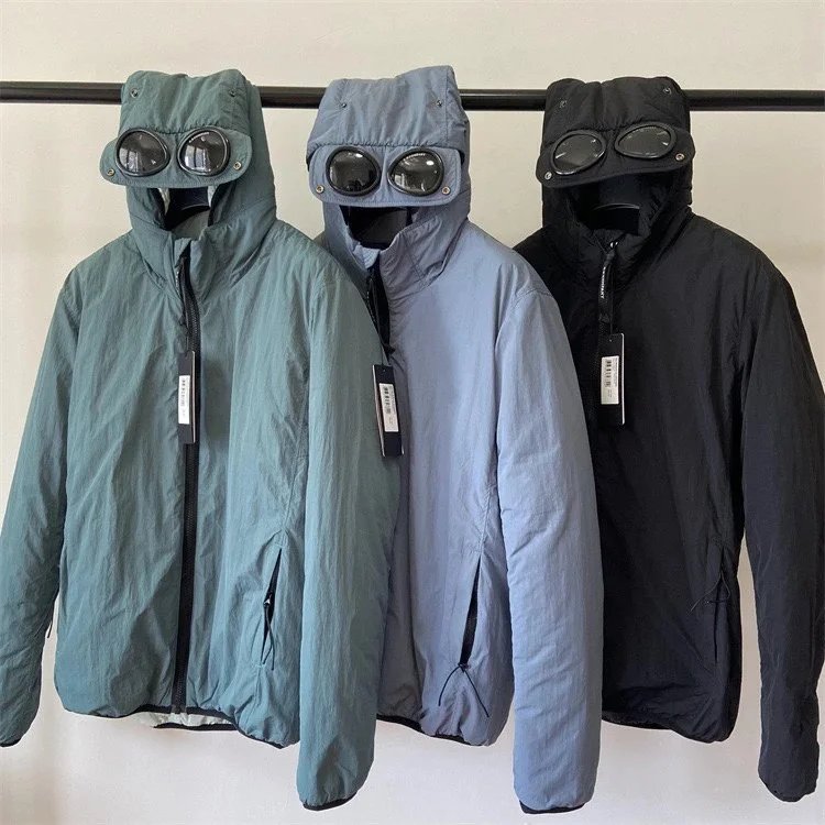Y-3 Aviator Hooded Jacket with Goggles Design