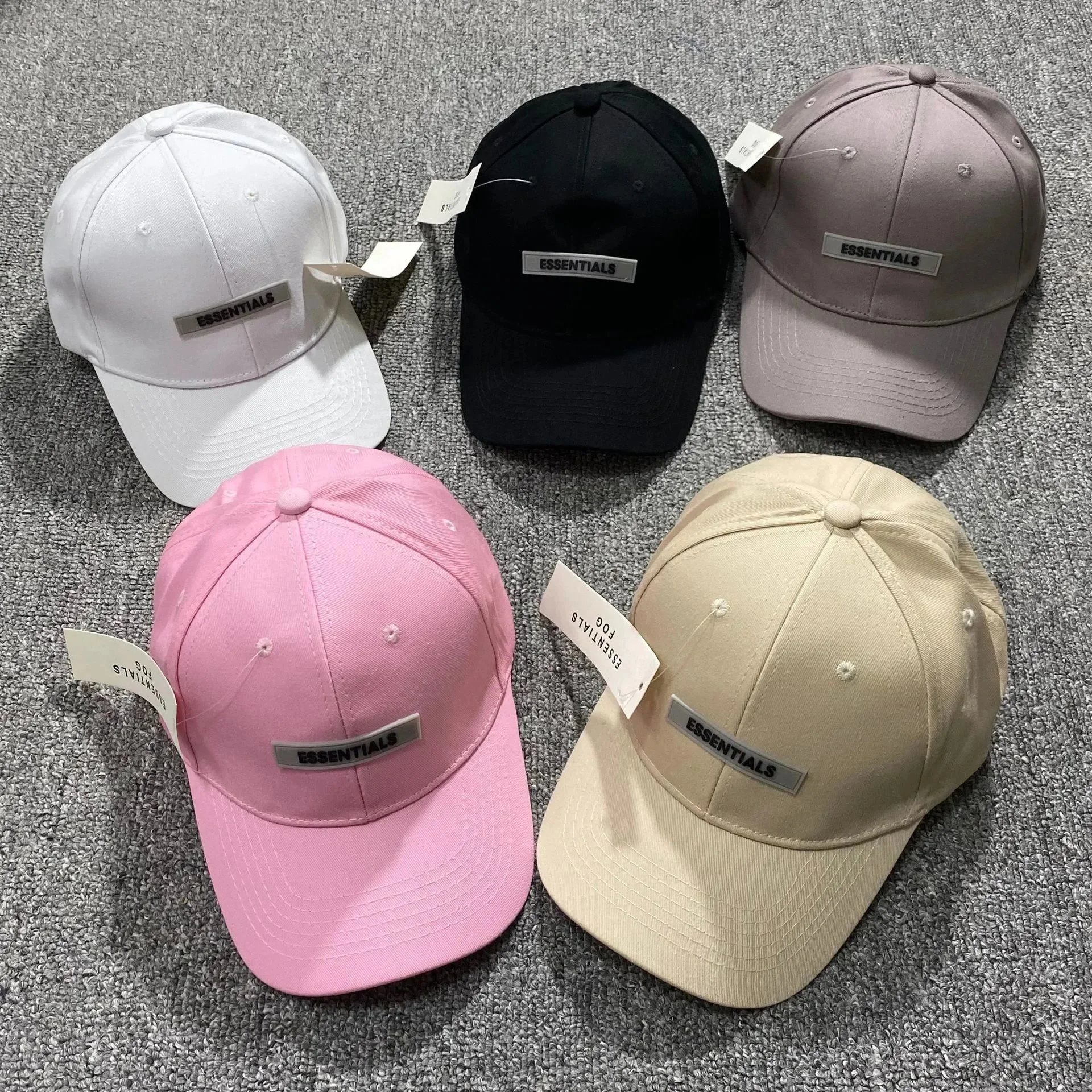 Essentials Logo Baseball Cap Unisex Streetwear Hat