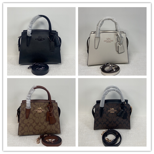 COACH Signature Mini Tote Bag with Detachable Strap