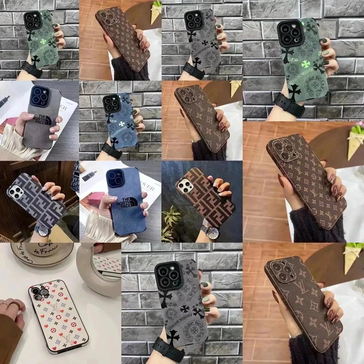 Premium Designer Phone Cases for iPhone with Fashion Patterns