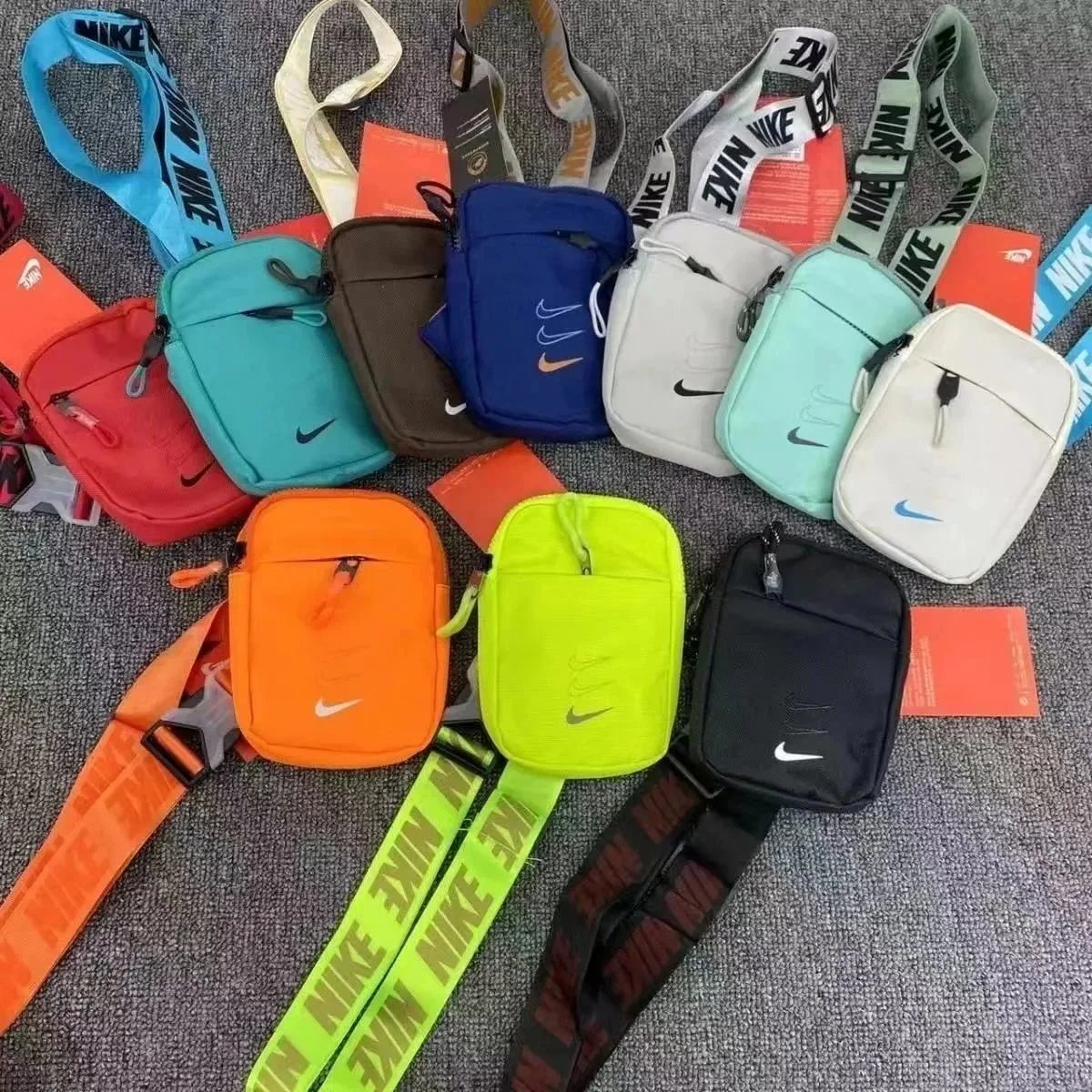 Nike Crossbody Bag Lightweight Sport Sling Backpack for Men Women