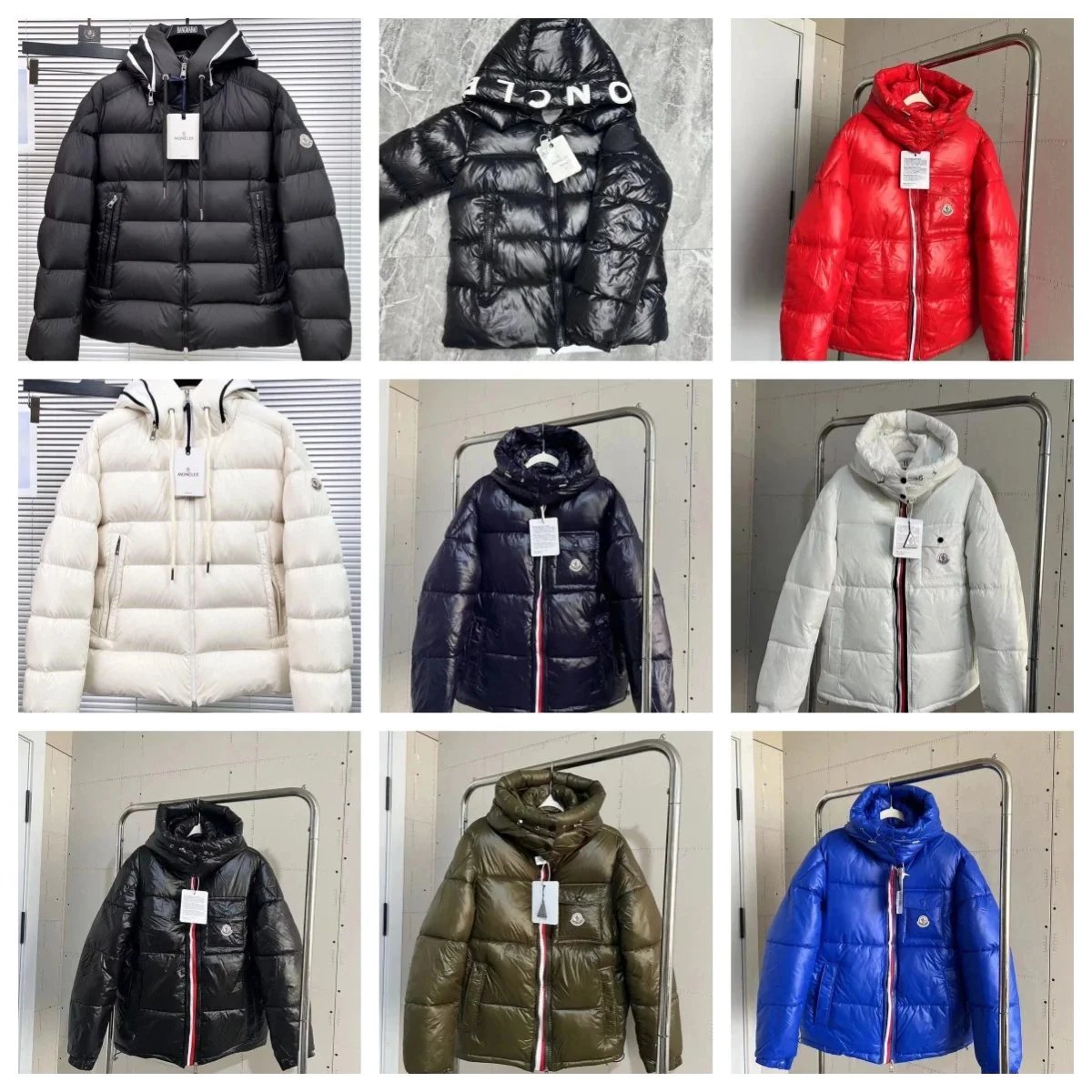 Moncler Down Jacket Men Women Winter Warm Hooded Puffer Coat