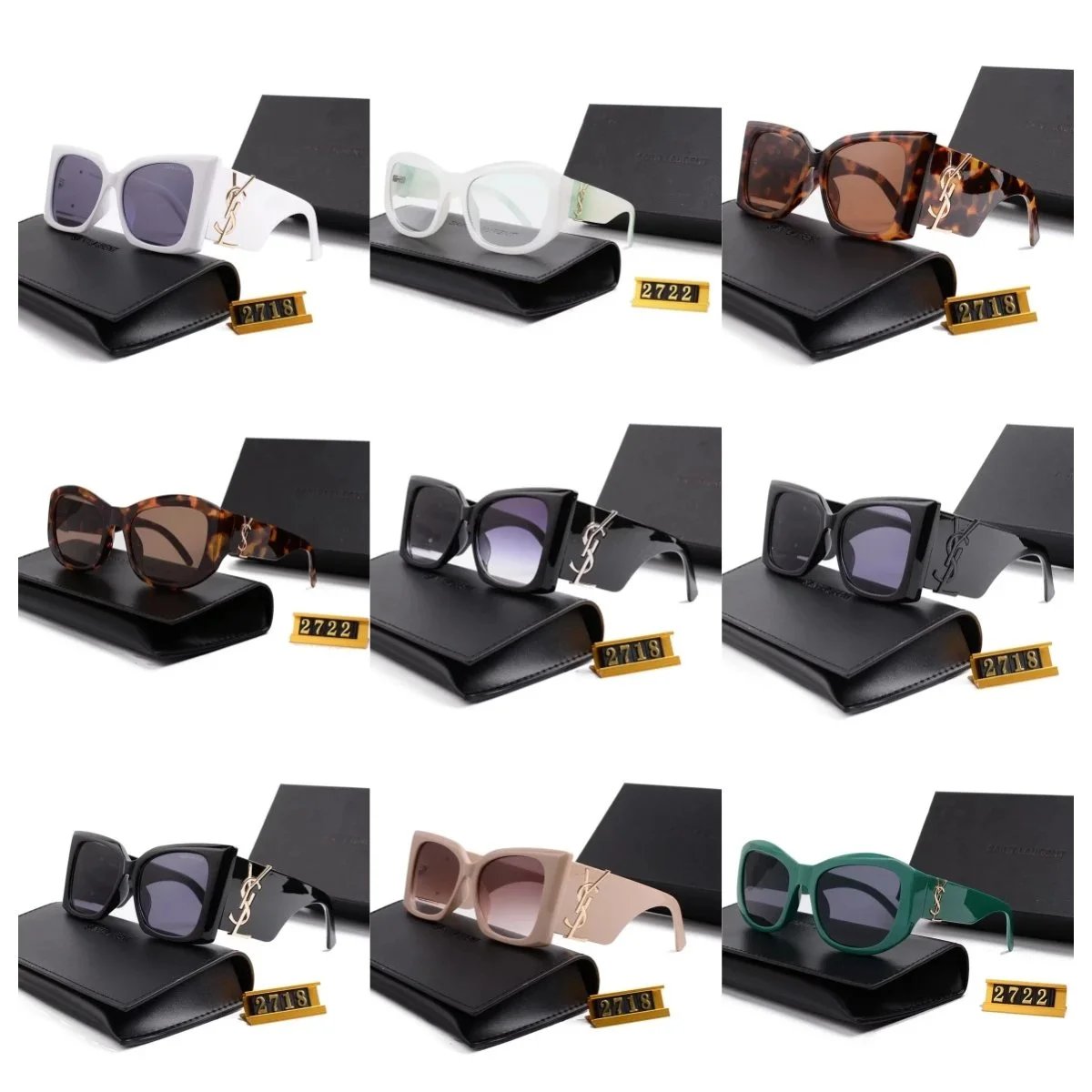 Saint Laurent 2718 Oversized Square Sunglasses Fashion Statement