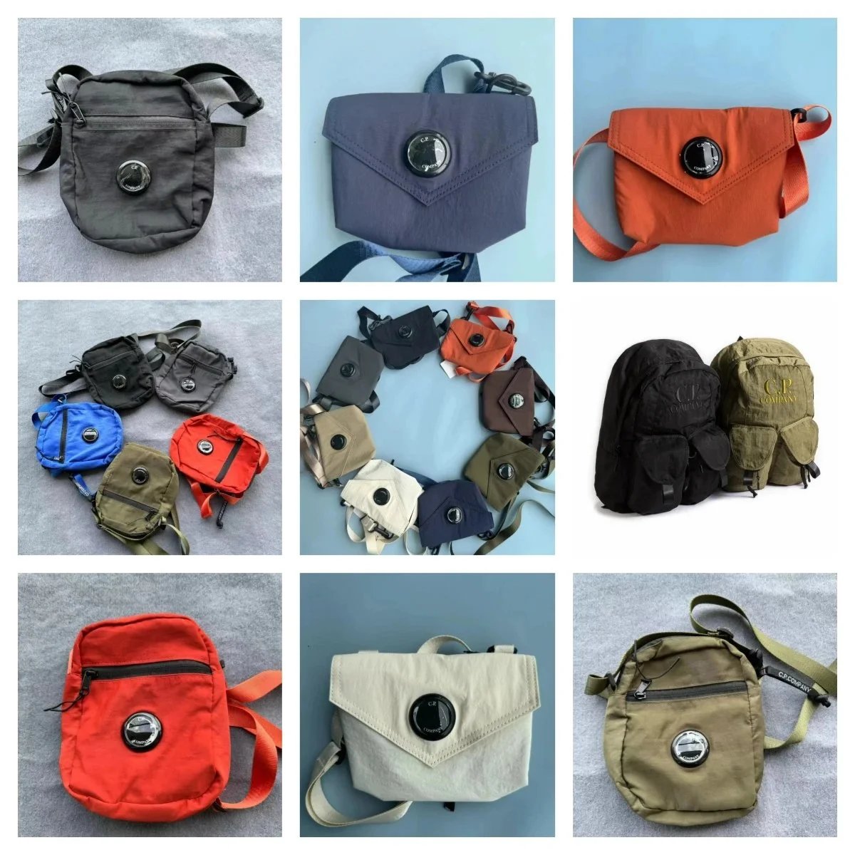 C.P. Company Crossbody Bag with Signature Lens Detail