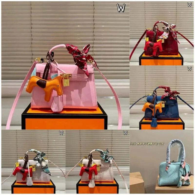 Loewe Puzzle Bag with Horse Charm Mini Handbag