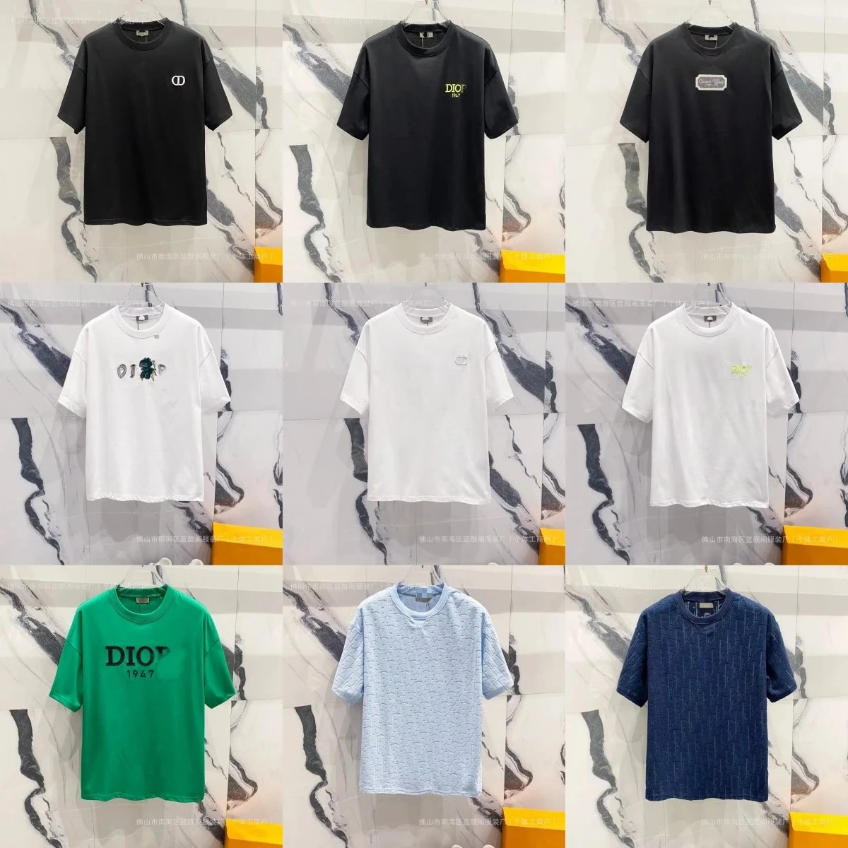 Dior Logo Printed T-Shirt for Men and Women Fashion Casual Wear
