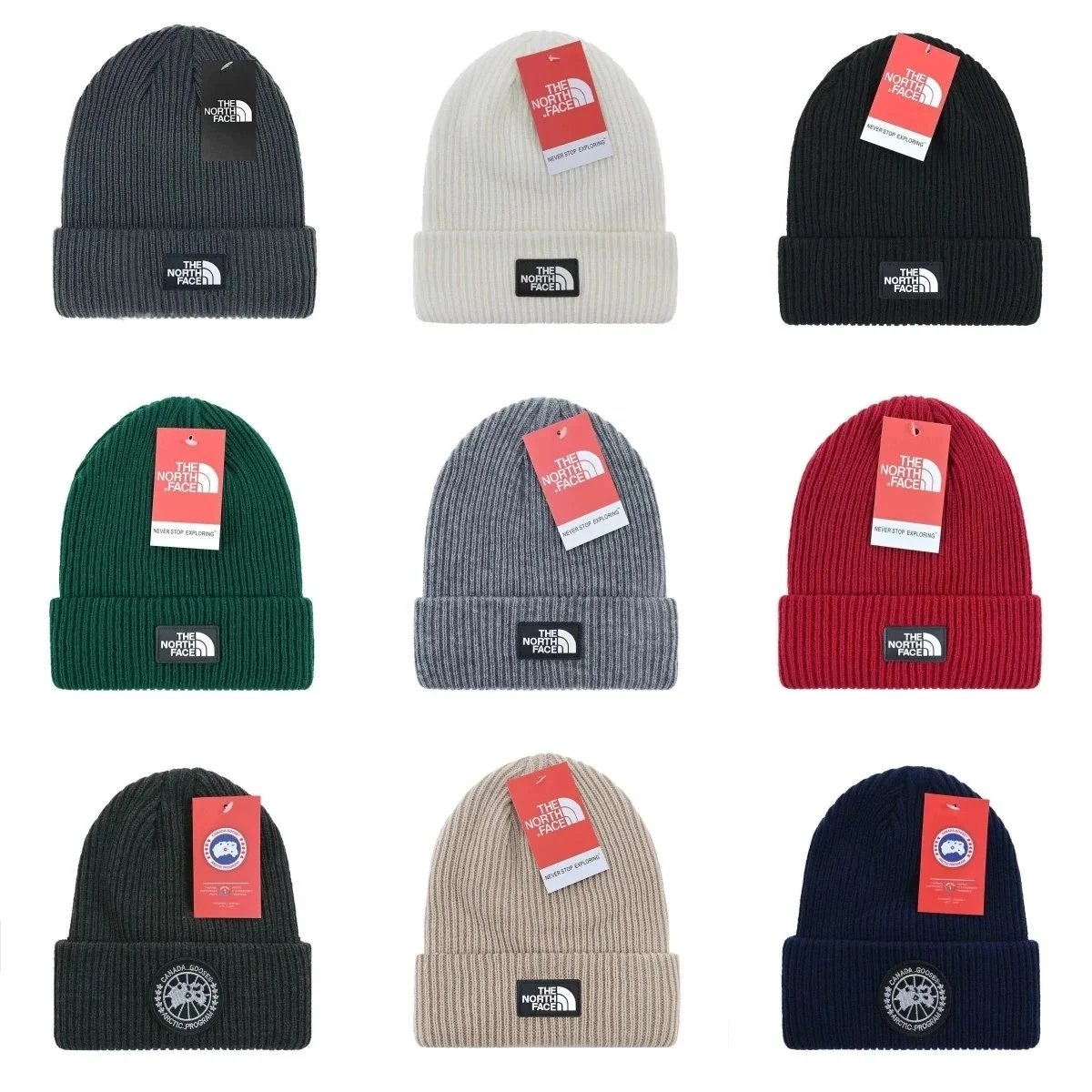 The North Face Knit Beanie Hat Winter Warm Cap
