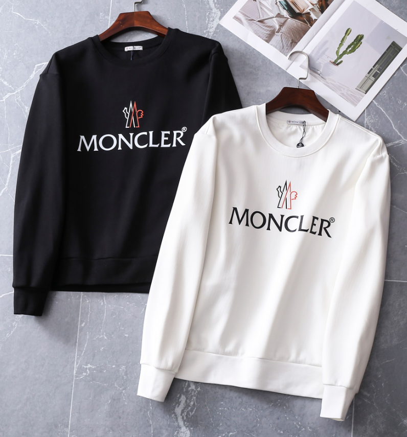 Moncler Logo Crewneck Sweatshirt for Men and Women