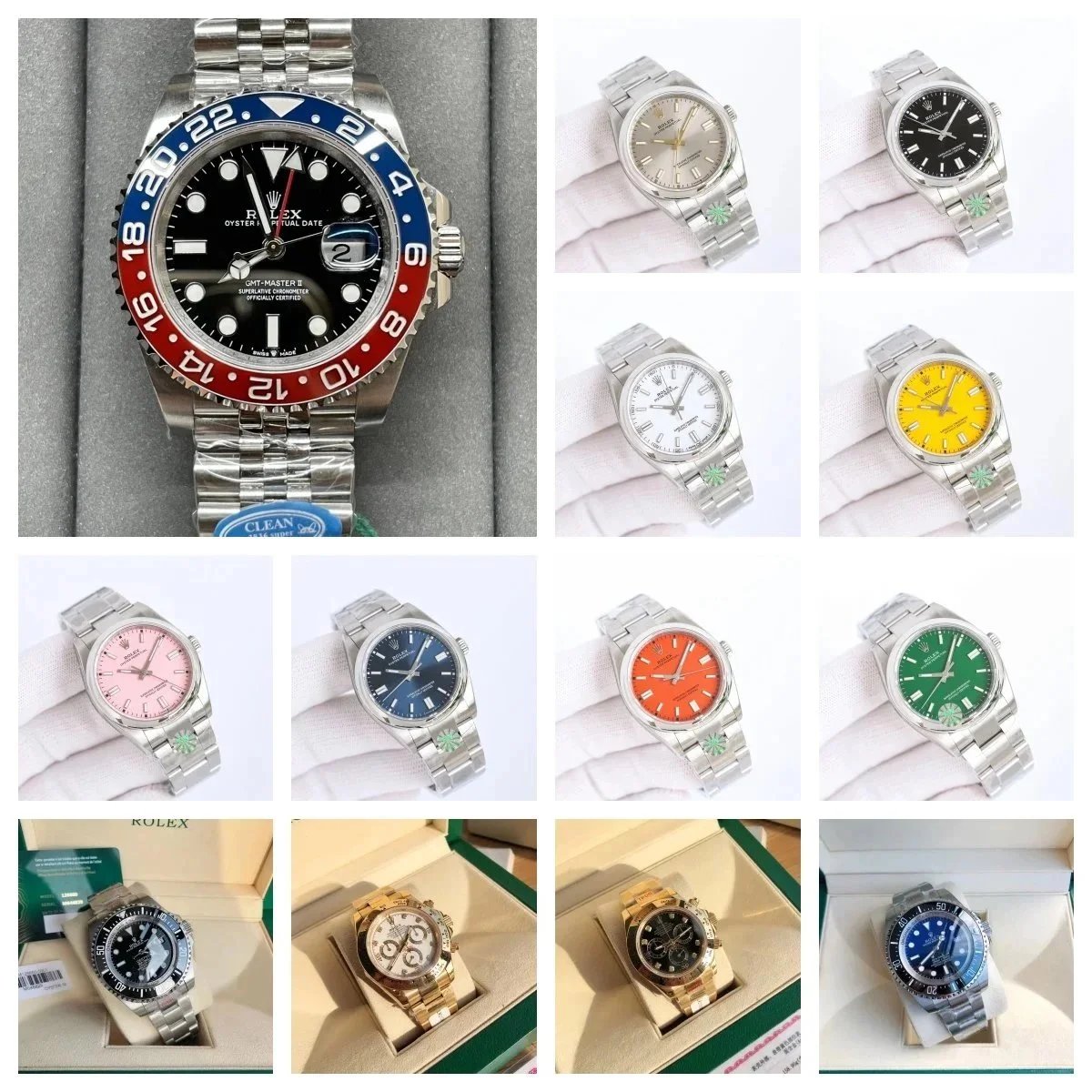 Rolex Oyster Perpetual Date Watch Collection
