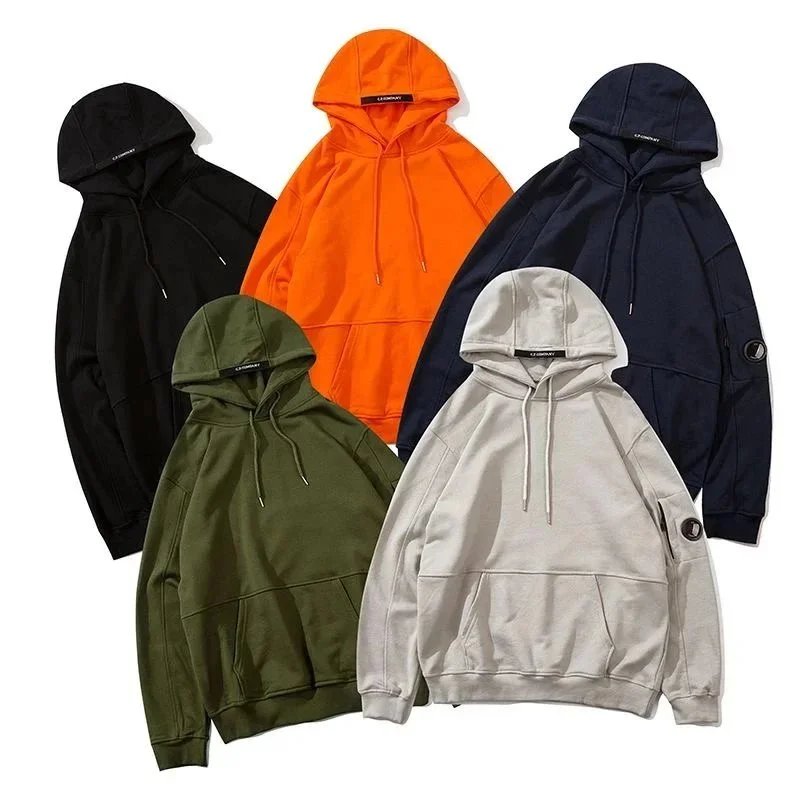 Unisex Oversized Hoodie Sweatshirt with Pocket and Drawstring