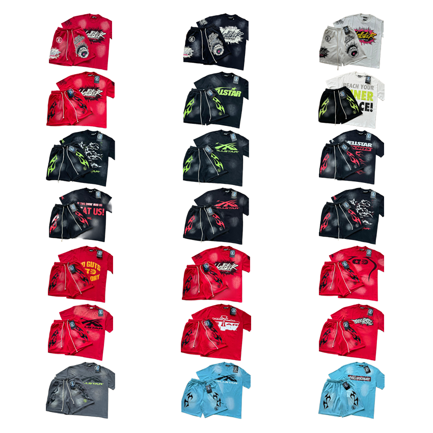 Alpinestars Motocross T-Shirts and Shorts Set for Men